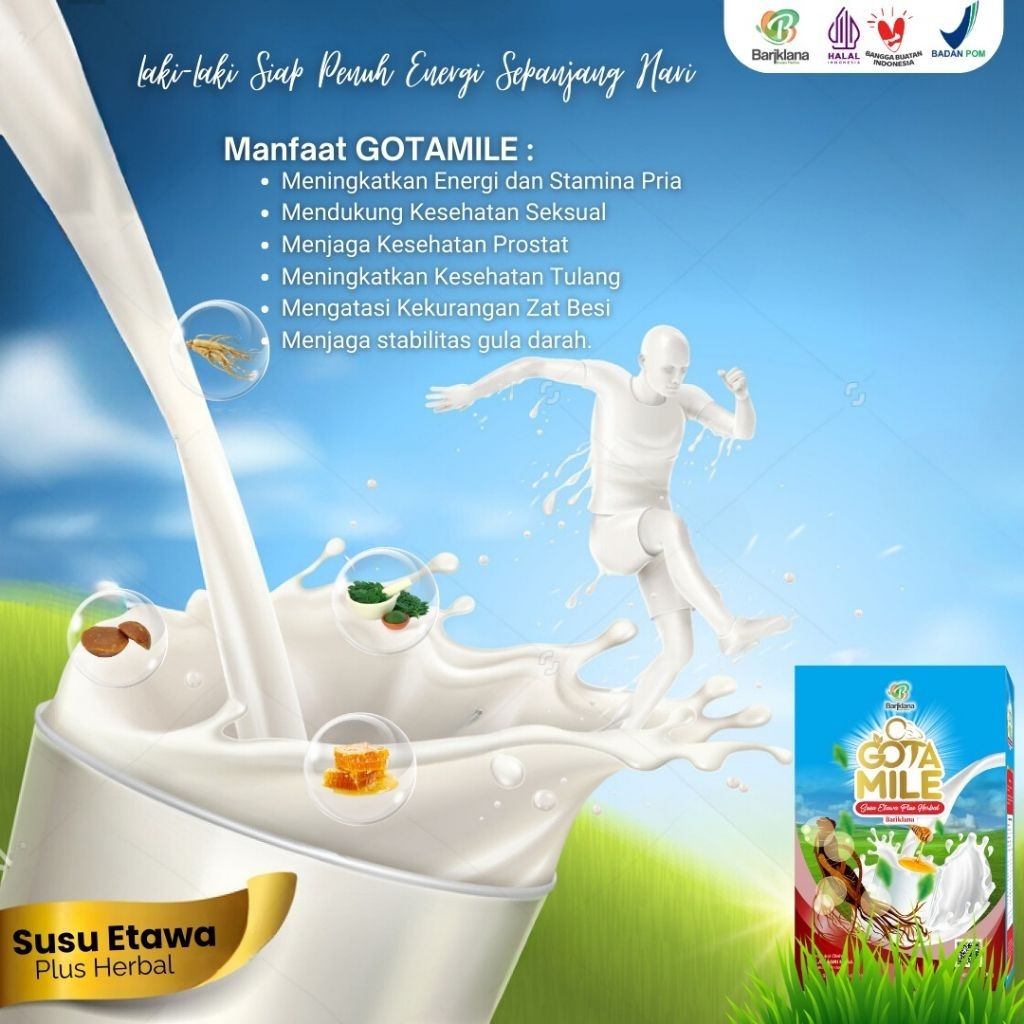 

Gotamile - Susu Kambing Etawa Plus Herbal