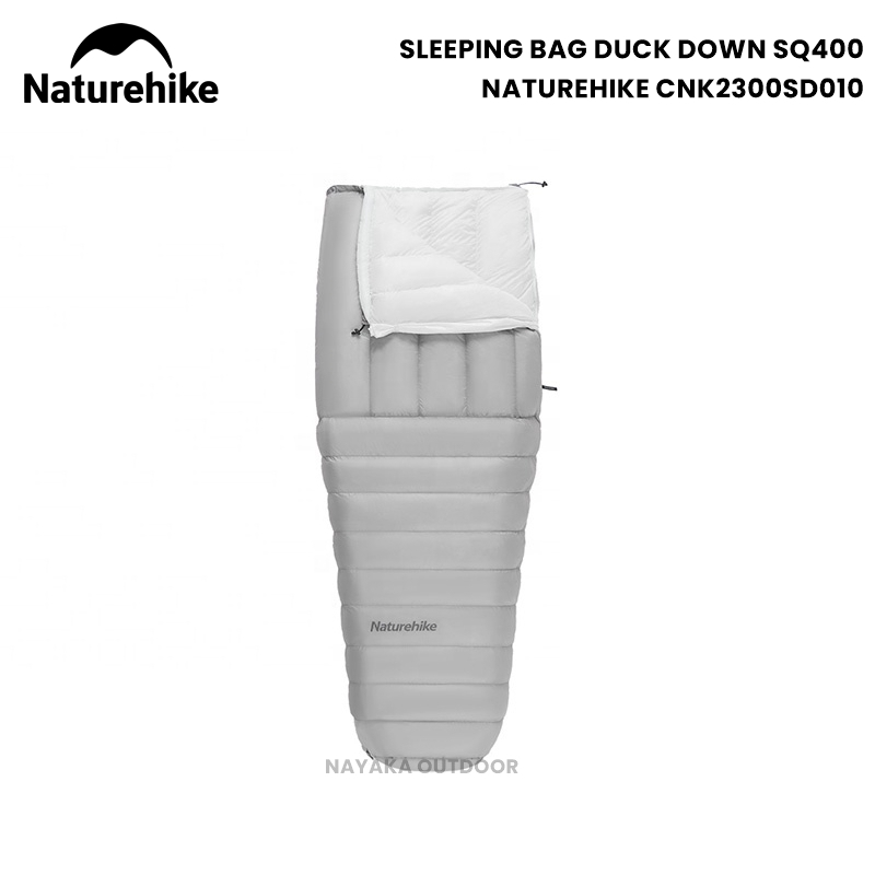 Sleeping Bag Firework Quilt Naturehike SQ400 Duck Down CNK2300SD010 Kantong Tidur Ultralight Hiking 