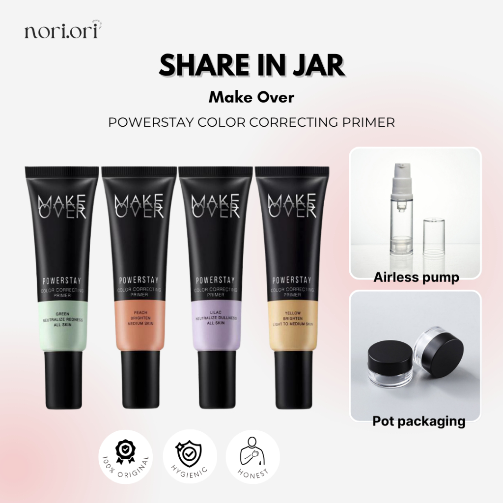 Share in jar Make Over Powerstay Color Correcting Primer / Share in jar / share in jar primer / shar