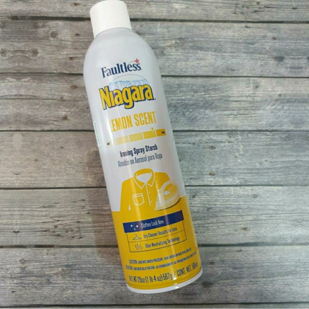 Faultless Niagara Lemon Scent Ironing Spray Starch Singapore