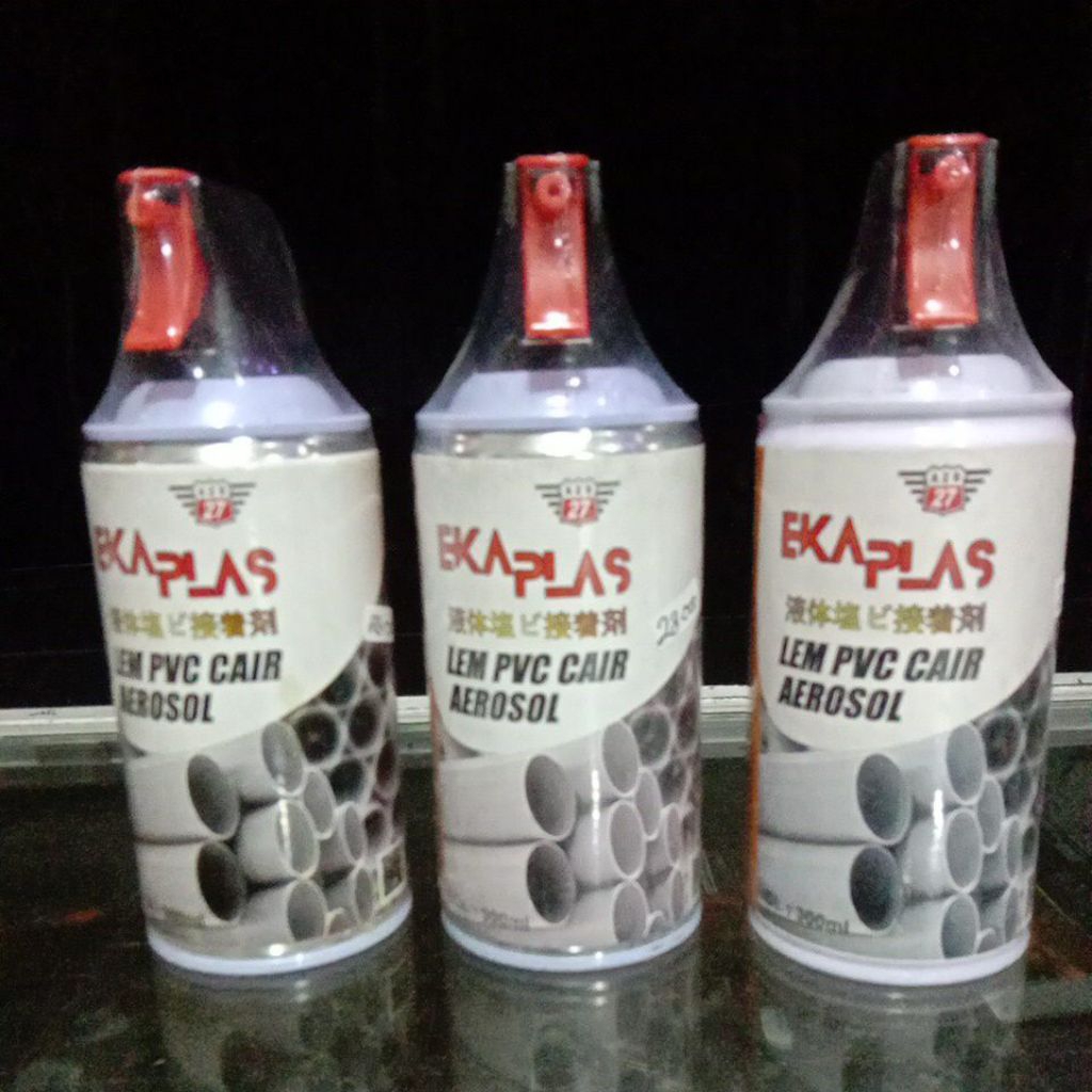 Lem PVC Cair Aerosol Ekaplas 300 ml