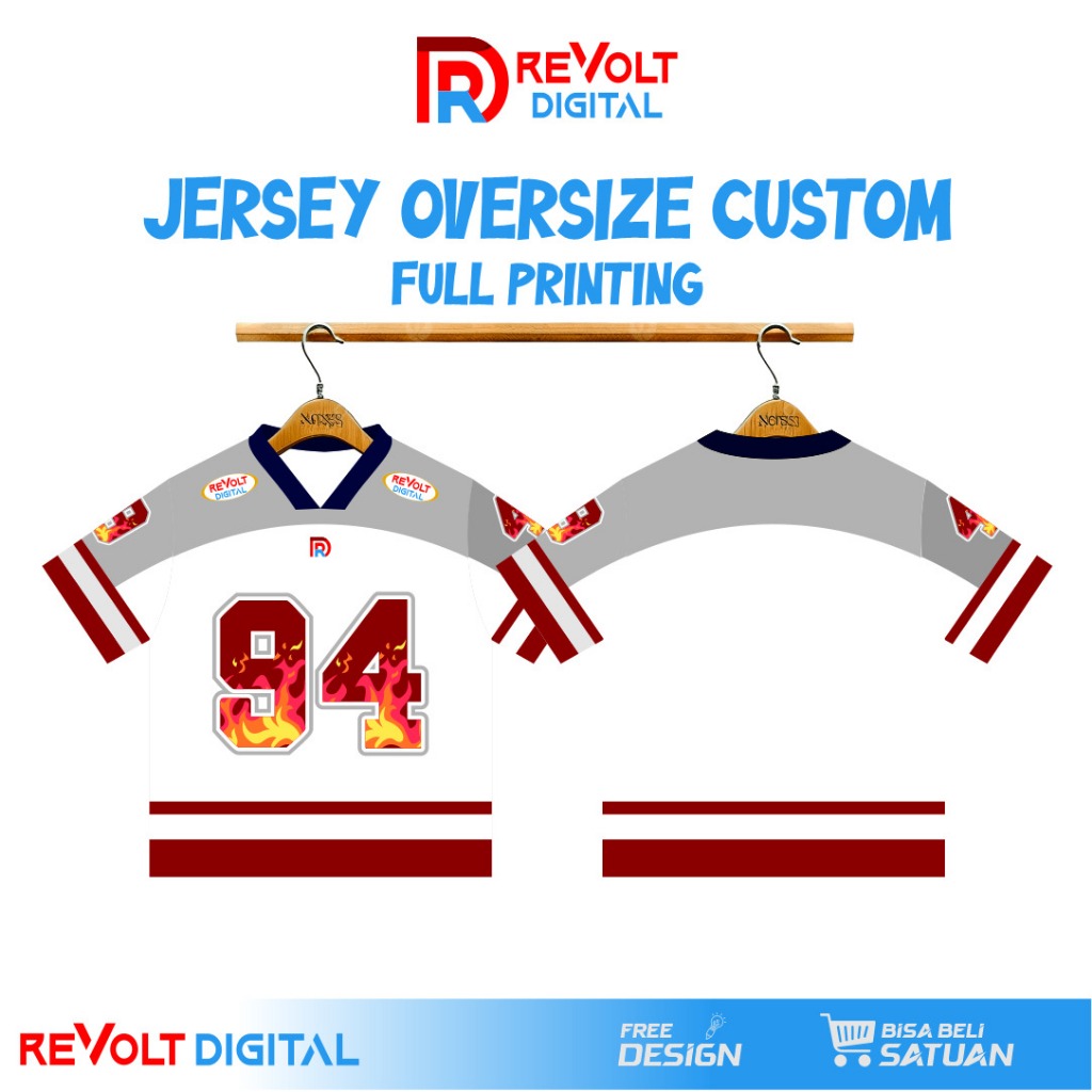 JERSEY VINTAGE OVERSIZE || JERSEY STREETWEAR || Kaos Jersey Boxy Oversize Pria Dan Wanita Style Dist