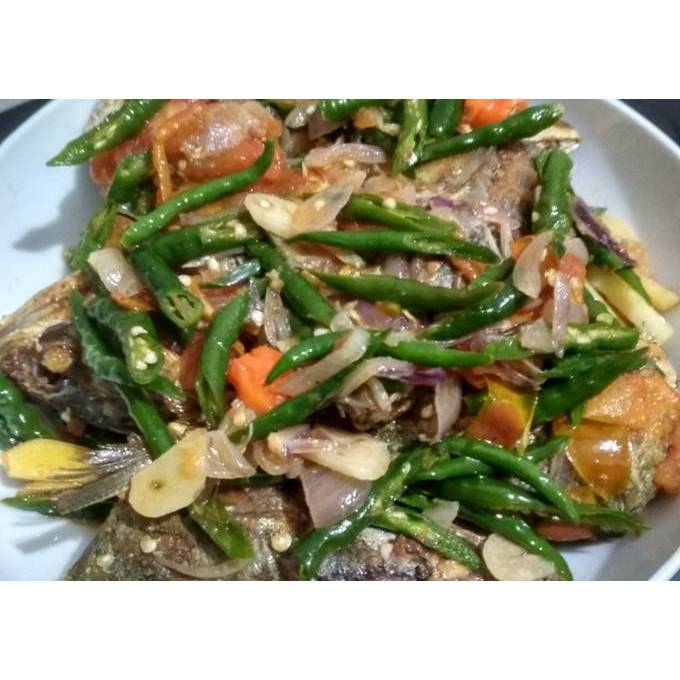 

Tumis Pedas Ikan Kembung Banjar ( Edisi Clean Eating / Menu Diet )