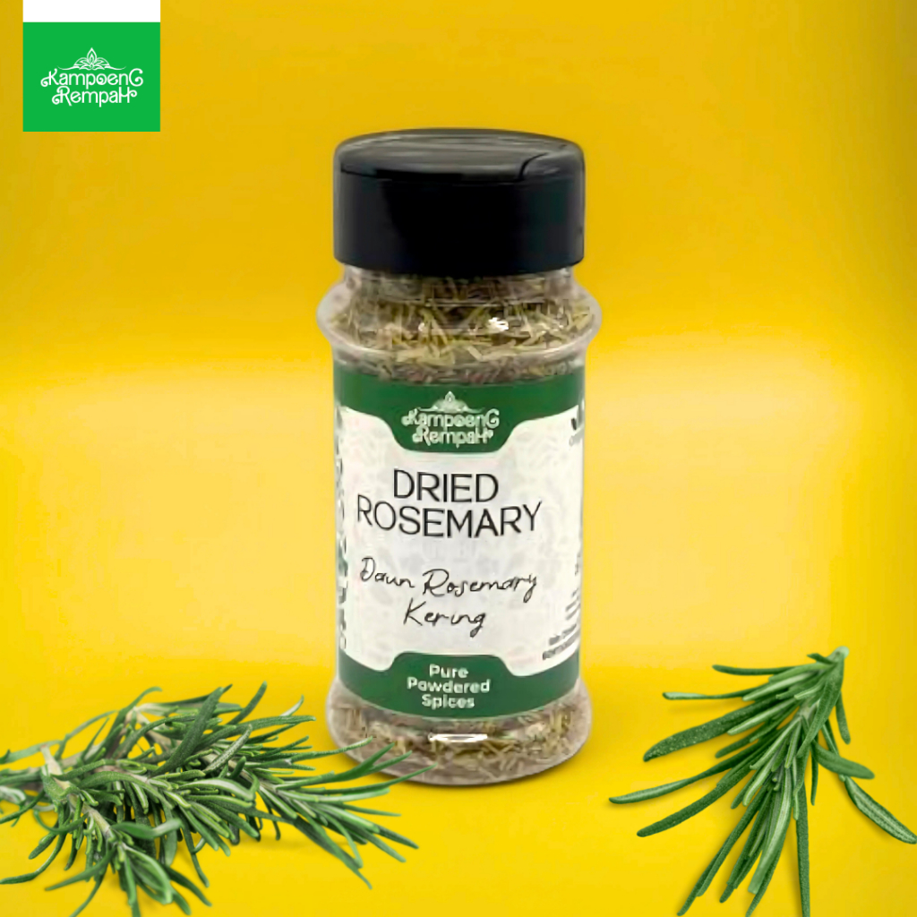 

Kampoeng Rempah | Dried Rosemary Rosemary Kering botol premium 30gr