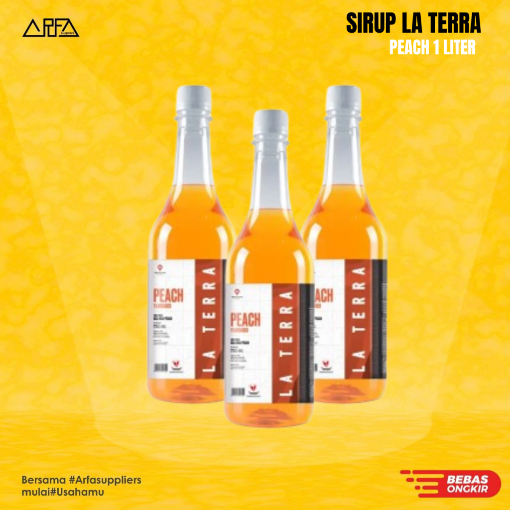 

La Terra sirup peach 750 ml