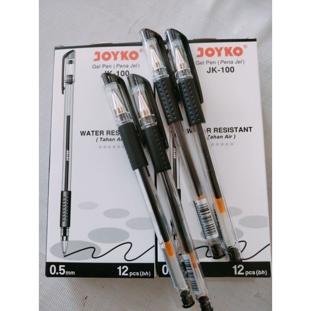 

Pulpen Joyko. JK-100 Blak/Joyko 0,7mm/joyko Jk-100NT (12 pcs)