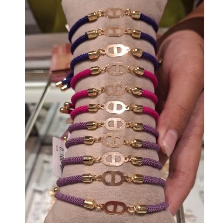 Gelang Tali Serut Lilit Emas 0,1gram Semar Ismoyo J5