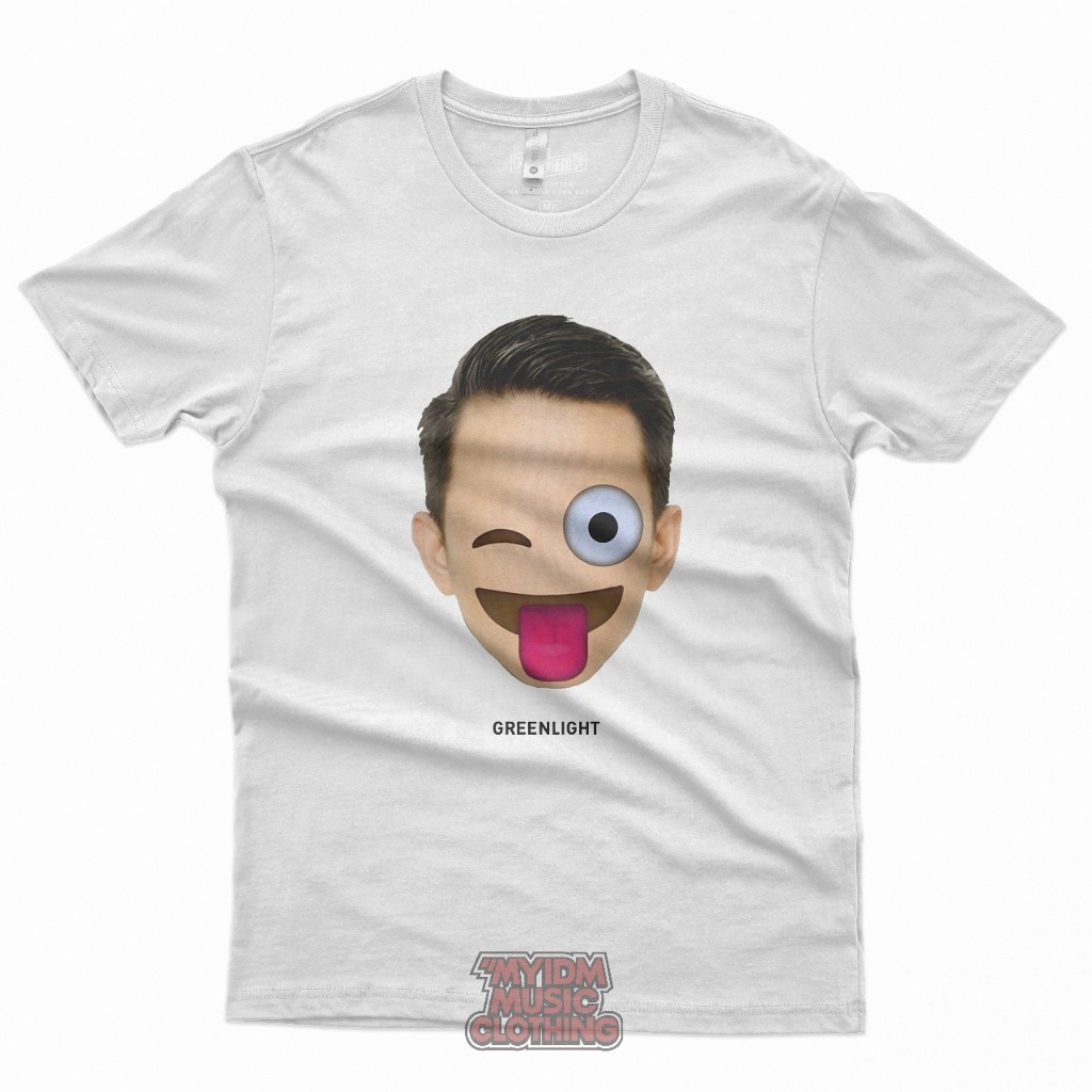 Kaos Emoji Ariel Noah | T-shirt Ariel Noah Emoticon | Kaos Greenlight A Series 2