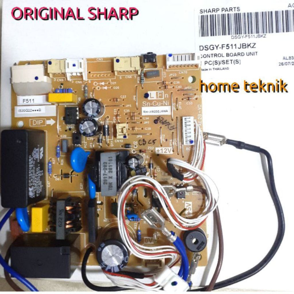 Modul pcb AC SHARP PLASMA CLUSTER R32 THAILAND ORIGINAL SHARP NEW