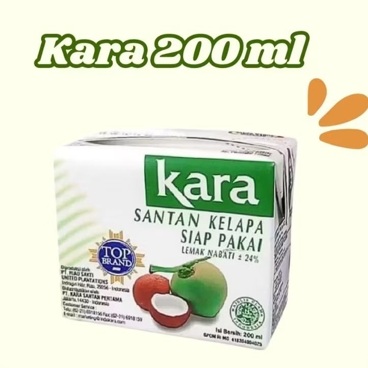 

Kara santan siap pakai 200ml