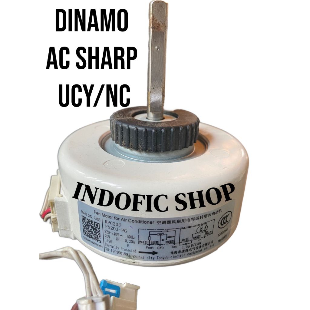 DINAMO AC  SHARP AH-A5UCY AH-A7UCY AH-A9UCY ORIGINAL UCY