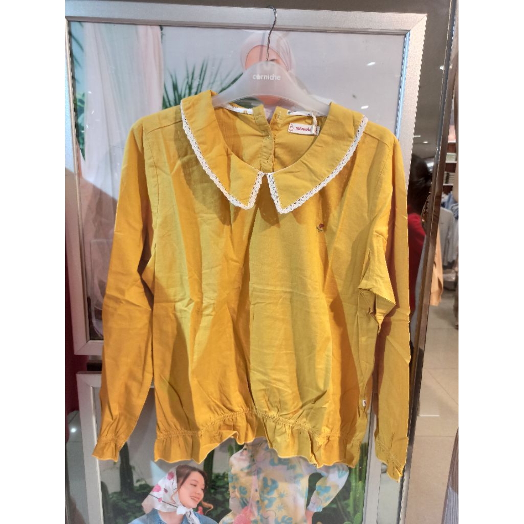 Kemeja cewek Corniche new S-XL