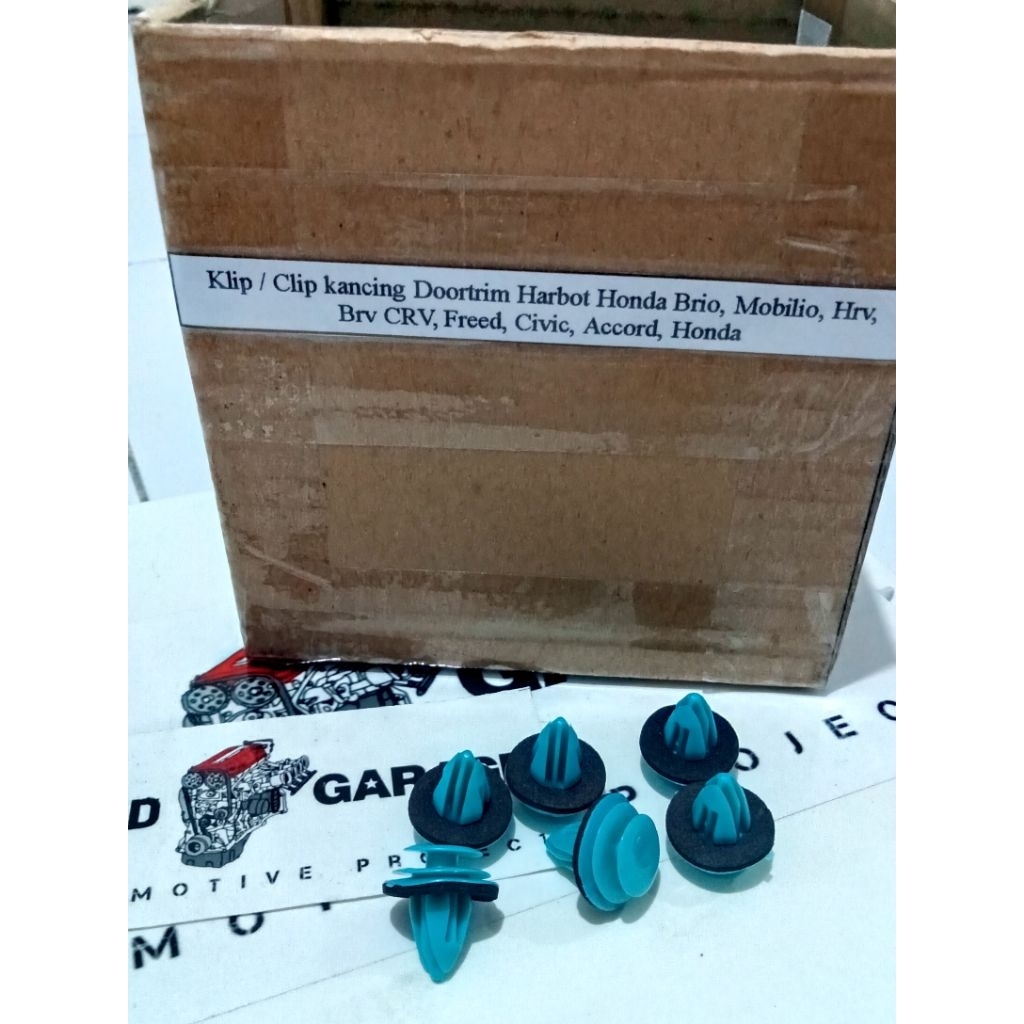 Klip Clip kancing doortrim harbot Honda Brio Mobilio Hrv Crv Brv Freed Civic Genio Ferio accord