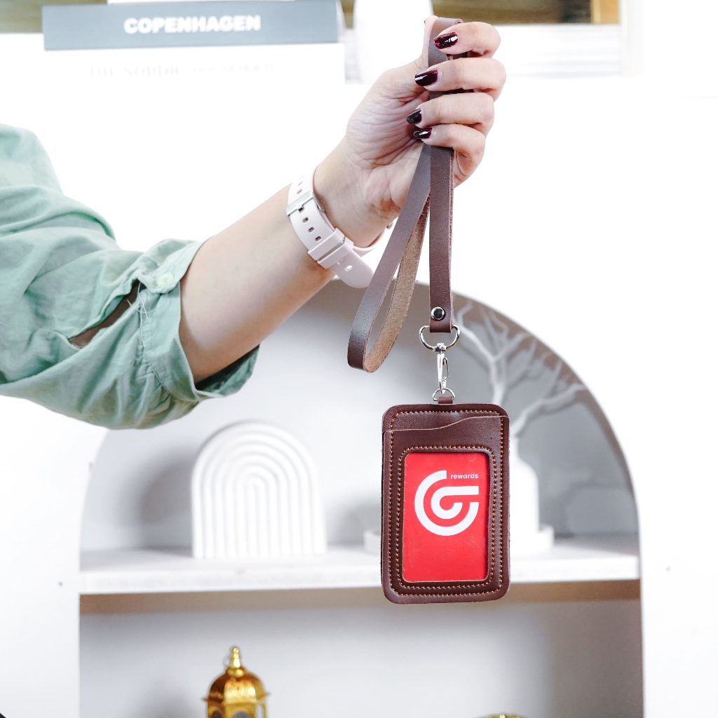 

ID Card Holder 3 Slot Kartu Kulit Sintetis Lean Leather