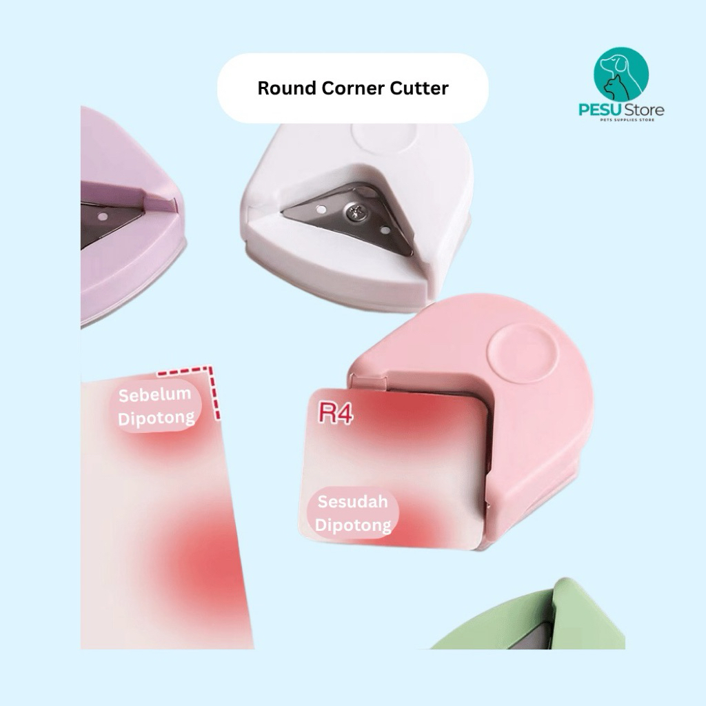 

Round Corner Cutter – Pemotong Ujung Kertas / Corner Puncher