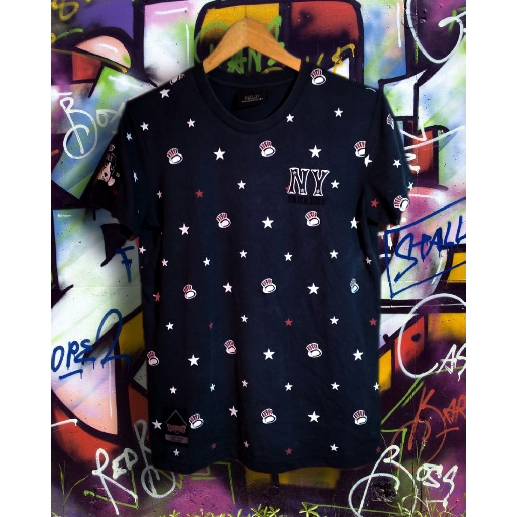 MLB motif  aop kaos brand second/bekas/branded