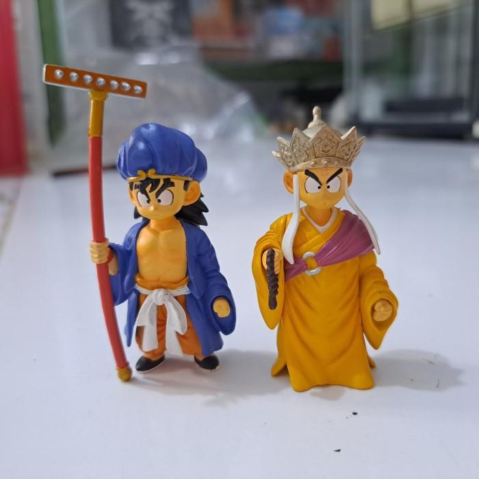 Keychain Figure Dragon Ball Original Japan Kuririn As Biksu & Pat Kai Japan