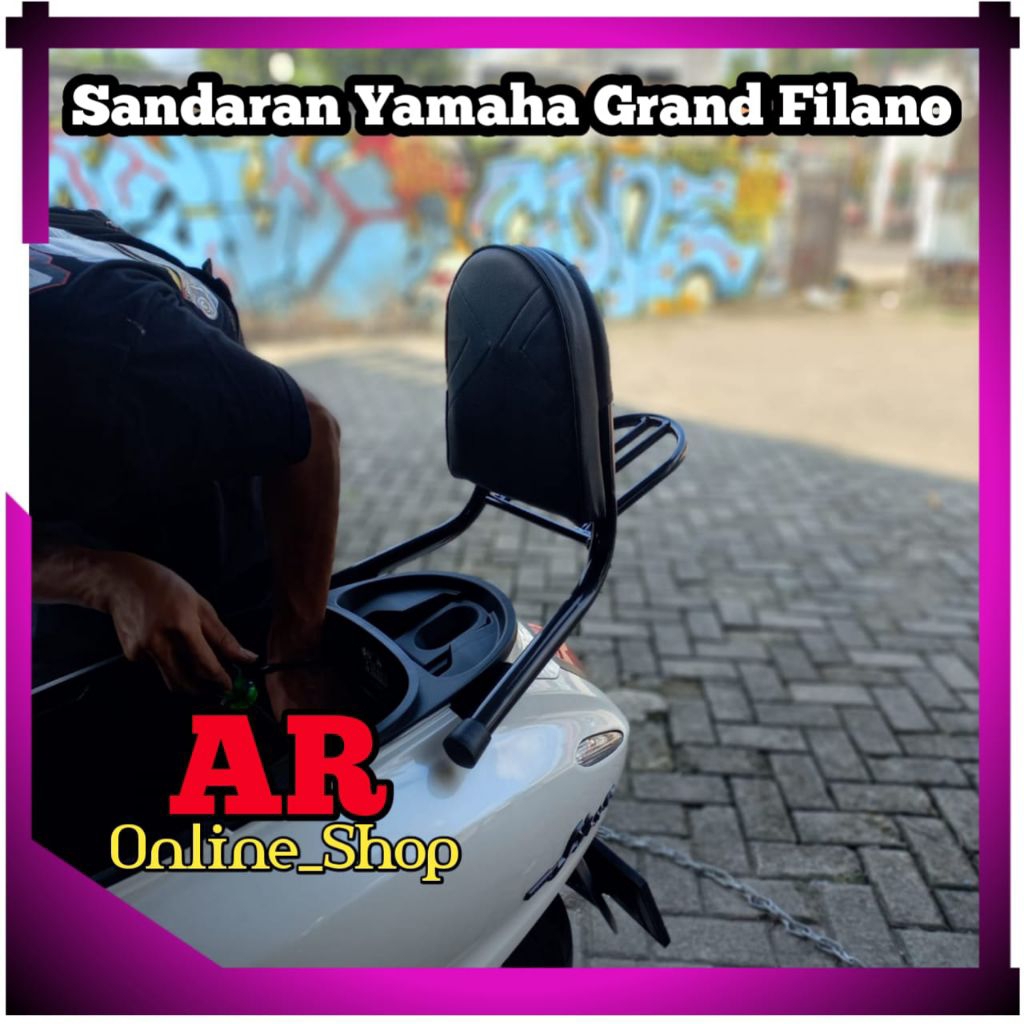 Sandaran Filano Sandaran Belakang Yamaha Grand Filano 2023 2024 2025