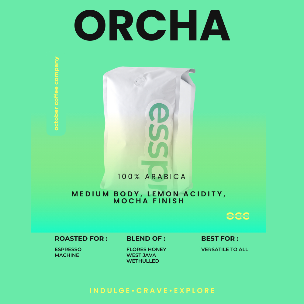 

ORCHA - ESPRESSO BLEND - FULL ARABICA - 200 Gram