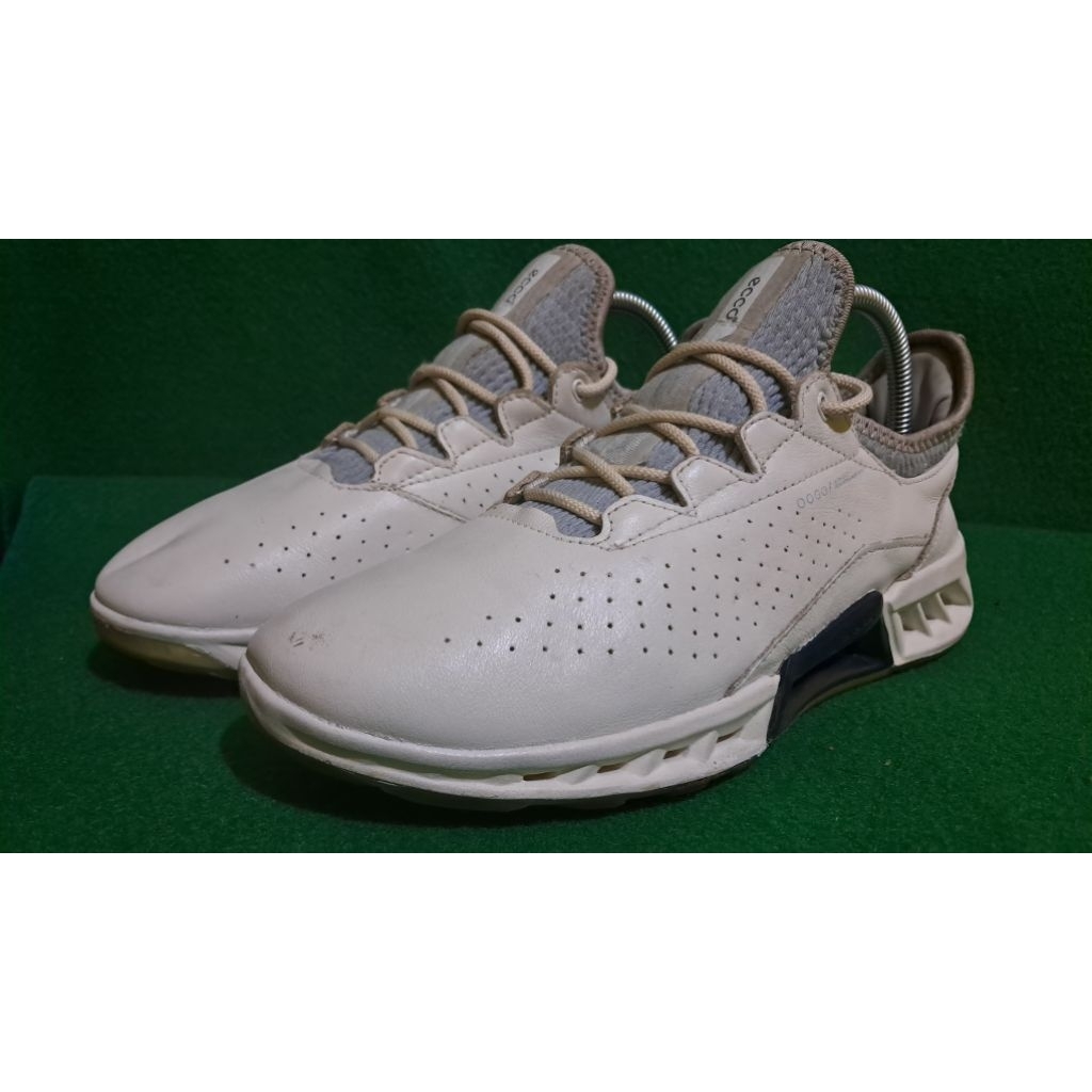 Ecco sepatu kulit pria size 41 insole 260 slip on bertali