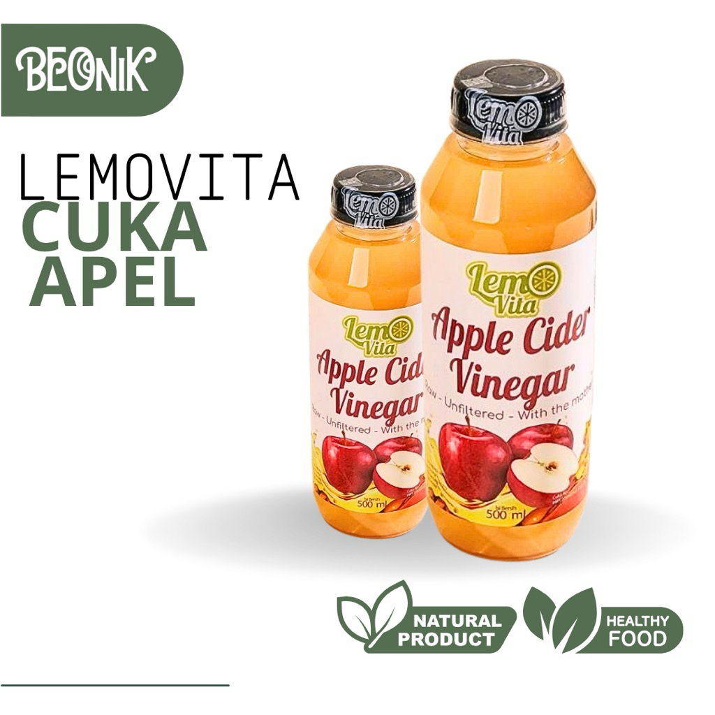 

Lemovita Apple Cider Vinegar Cuka Apel Organik All Varian