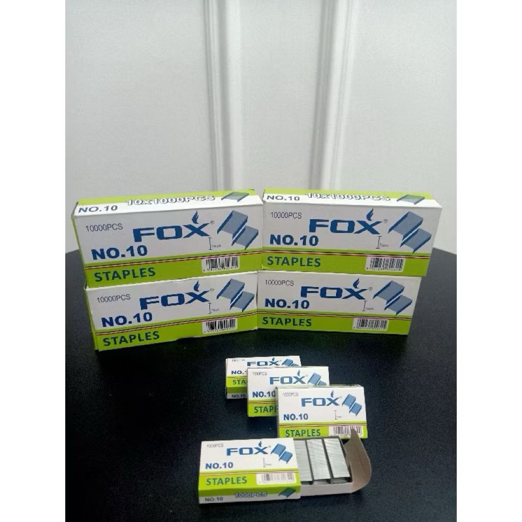 

Isi Staples Merk Fox No.10