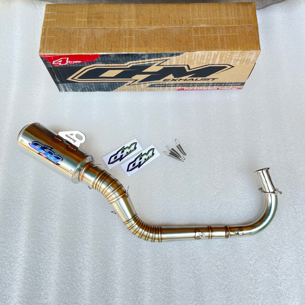 Knalpot Beat Karbu Esp Fi Original DHM Racing Exhaust