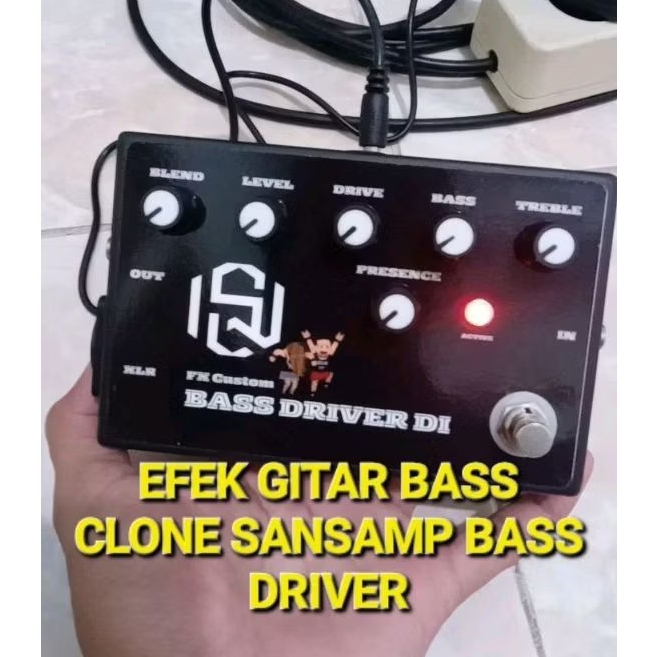 Efek Gitar Bass _Preamp gitar bass_BASS DRIVER DI_EFEK DANGDUT