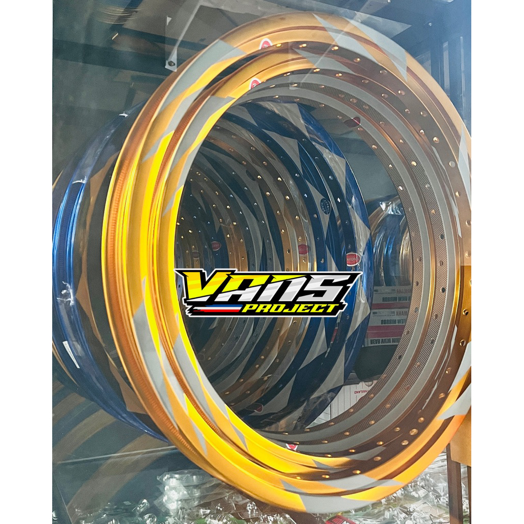 Velg 17 140 1.40 Akront morad matahari 6 titik full  Original Spain