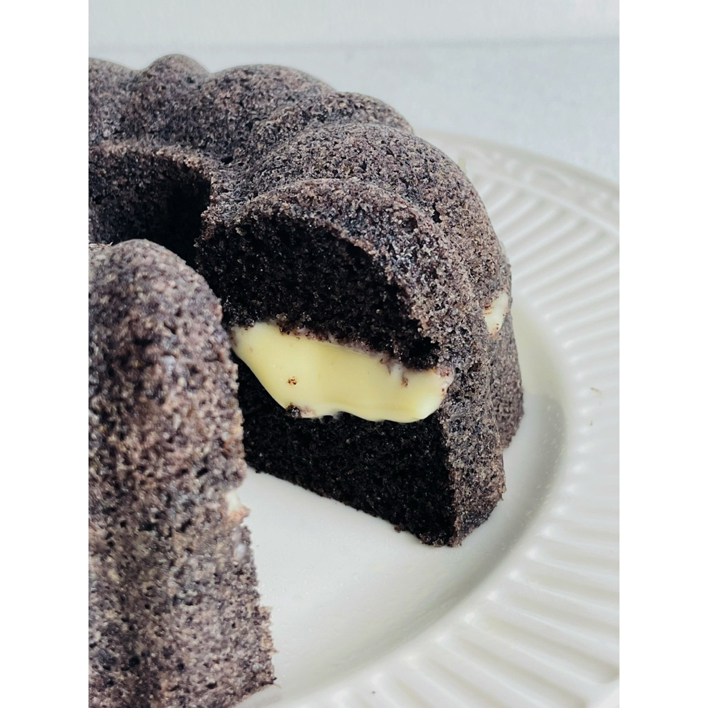

Bolu Ketan Hitam isi keju lumer gluten free
