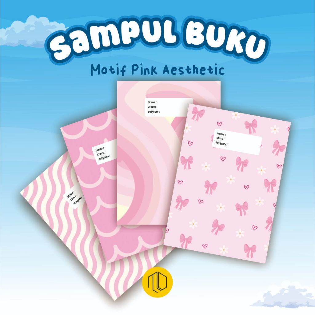 

Sampul Buku Motif Pink Aesthetic - Sampul Buku Tulis Aesthetic Isi 10 - Sampul Buku - Sampul Buku Aestetic - Cover Buku - A5 B5 - Sampul Bigboss - Sampul Sidu - Sampul Buku Estetik - Sampul Buku Custom Nama - Buku Tulis - Buku Latin - Sampul