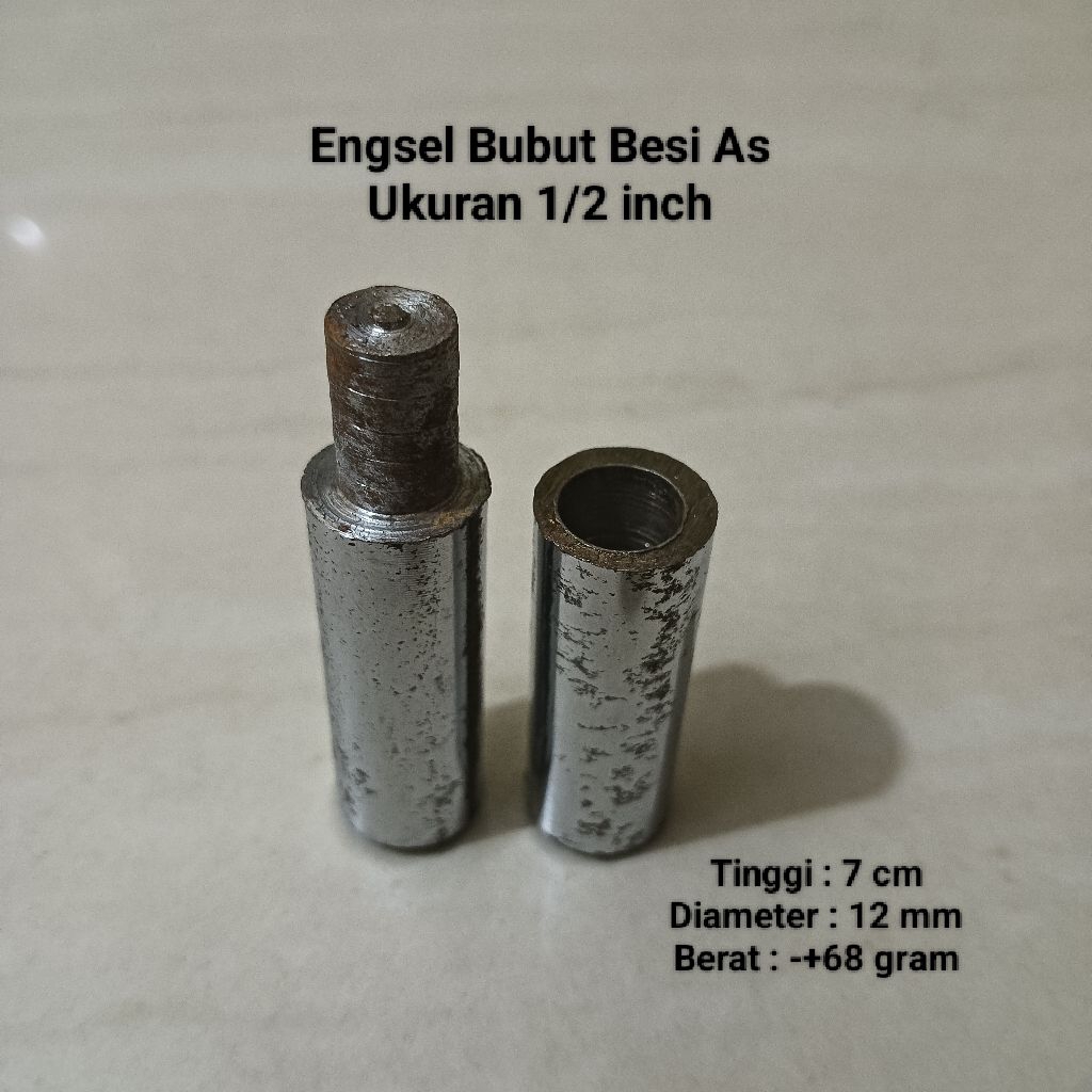 ENGSEL BUBUT BESI AS 1/2 INCH