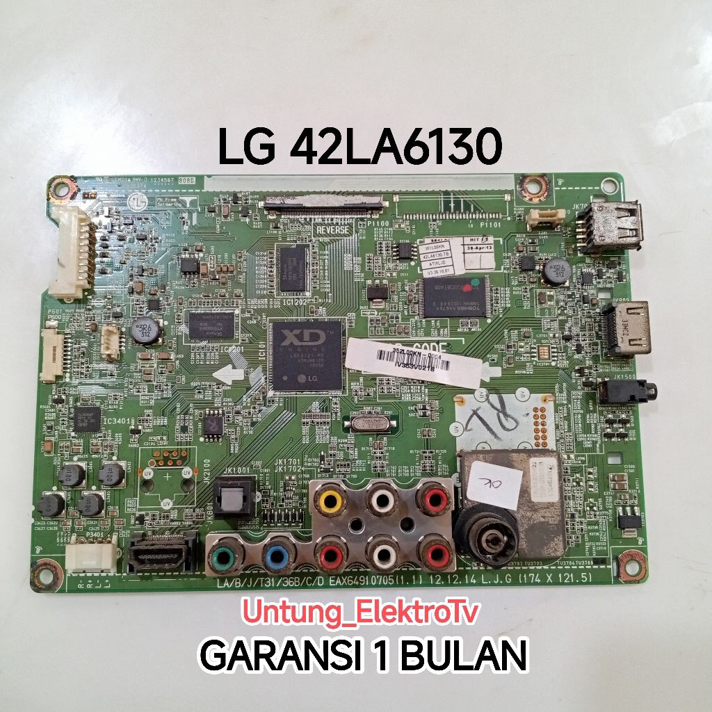MB TV LG 42LA6130 MAINBOARD-MOTHERBOARD-MOBO-MODUL TV LG 42LA6130
