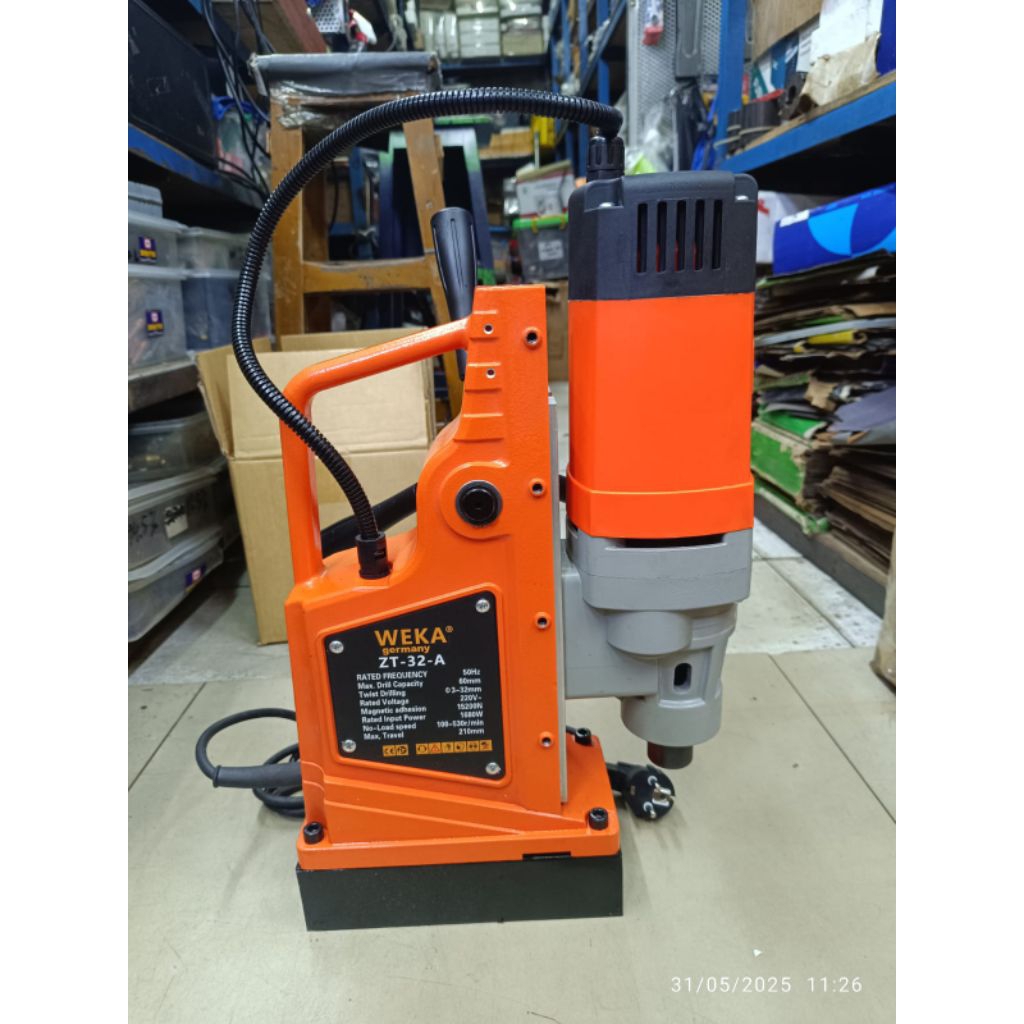 mesin bor magnet ZT-32mm Magnetic drill weka Germany