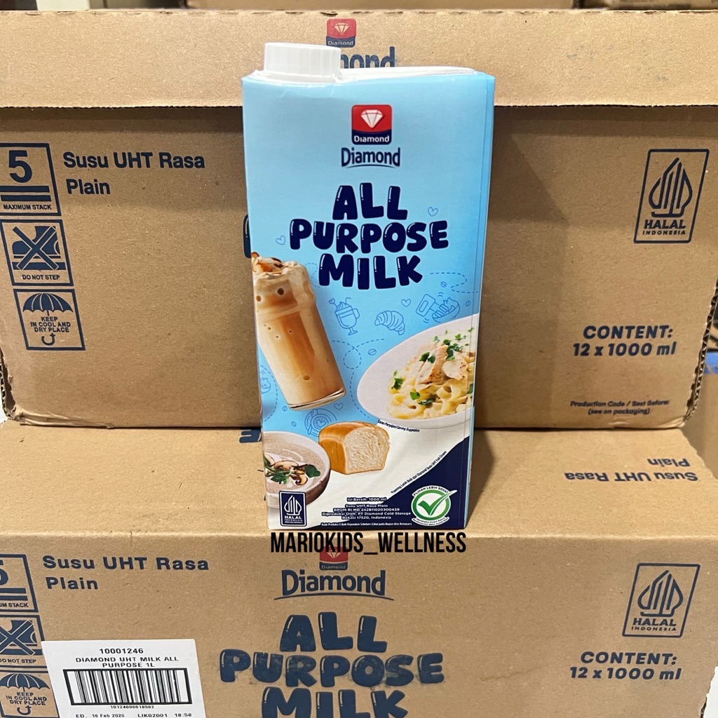 

UHT Diamond All Purpose 1 Dus / 1 Karton 1Lx12pcs