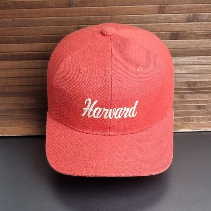 topi vintage harvard wool acrylic