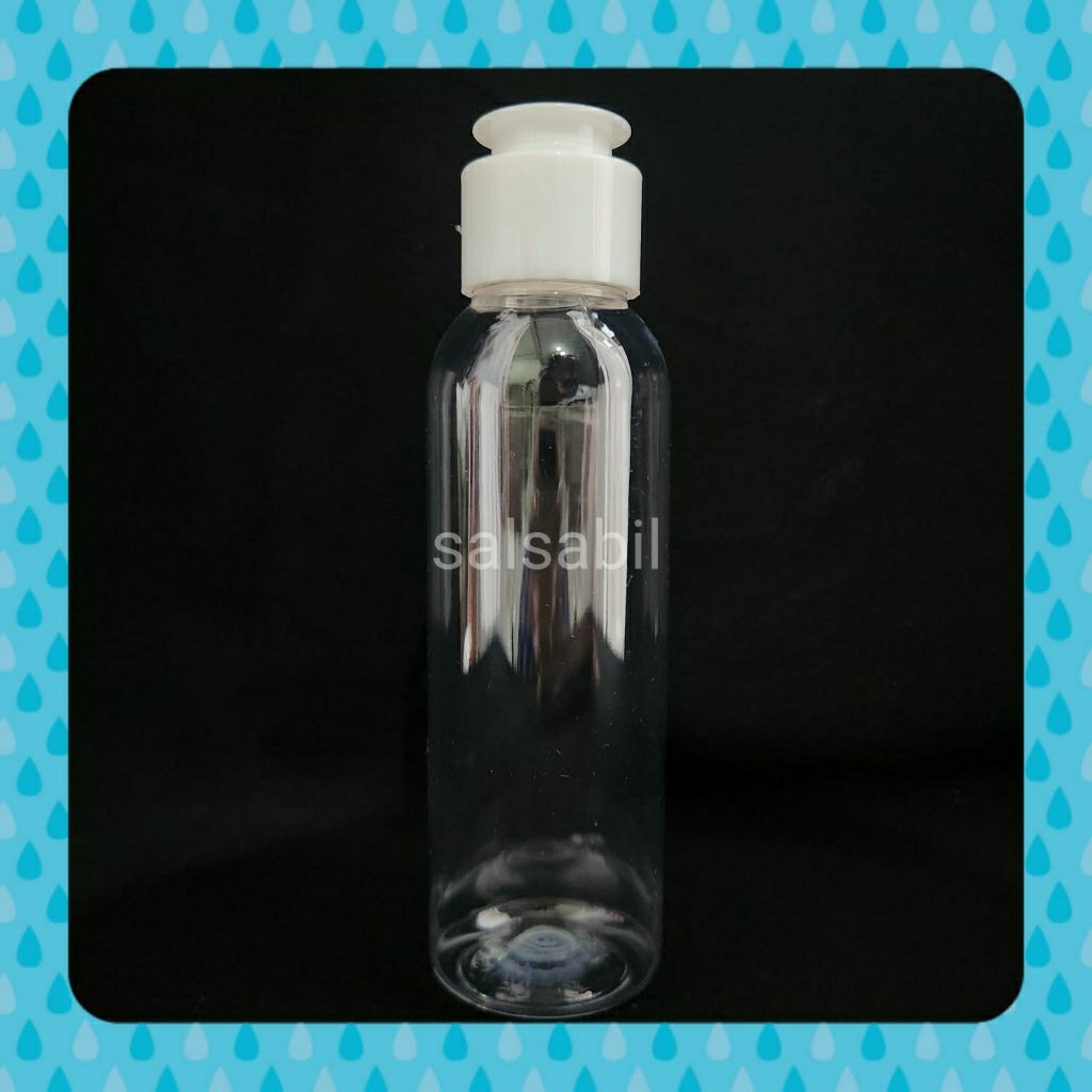 Botol Fliptop Jamur 100ml - Fliptop Jamur White