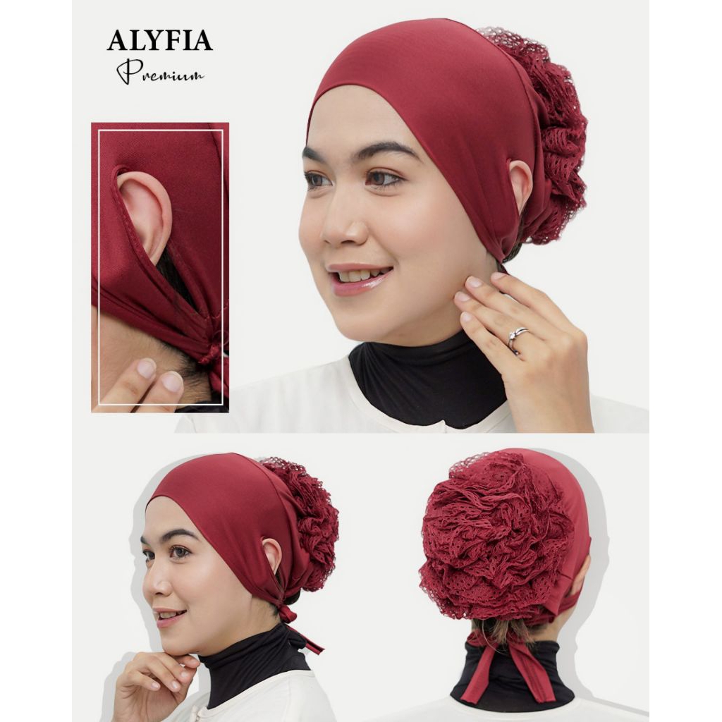 dalaman kerudung ciput turki cepol inner hijab premium dalaman kerudung ciput anti geser lobang teli