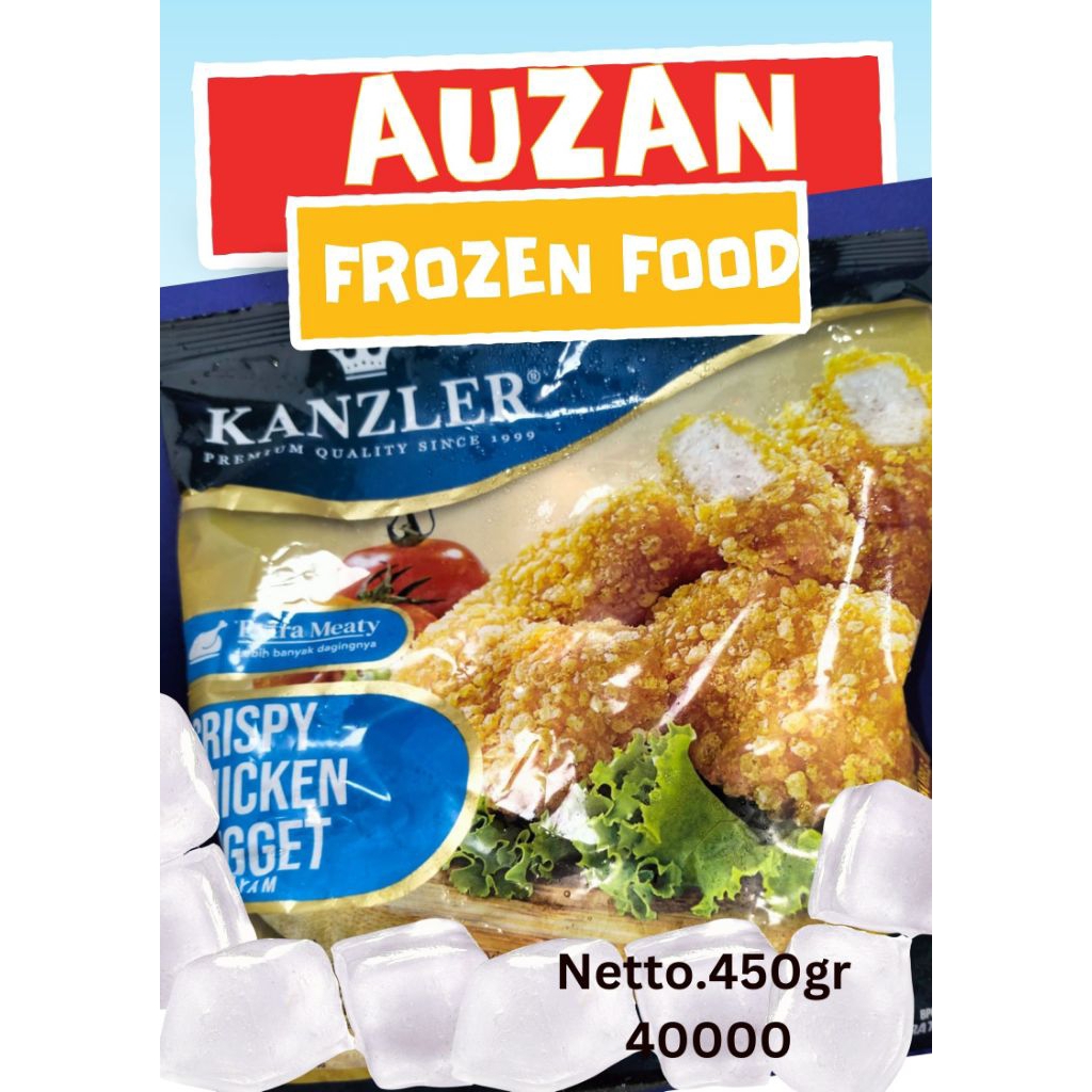 

Nugget Kanzler 500 gram #FrozenFood #Makananinstan #siapsaji #anekafrozen#makananolahan