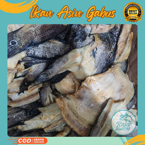 

Ikan Asin Gabus sedang