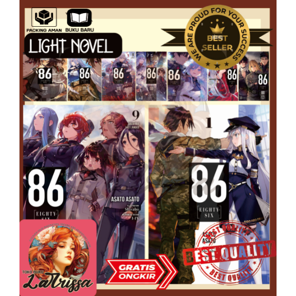 <Indonesia> TK. Light Nov Eighty Six 86 Volume 1 - 9 Update