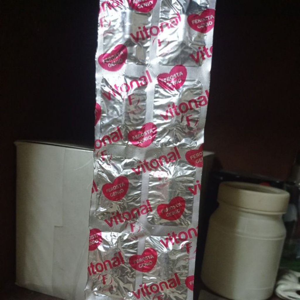 VITONAL-F Ferosta Genio 10 tablet / strip