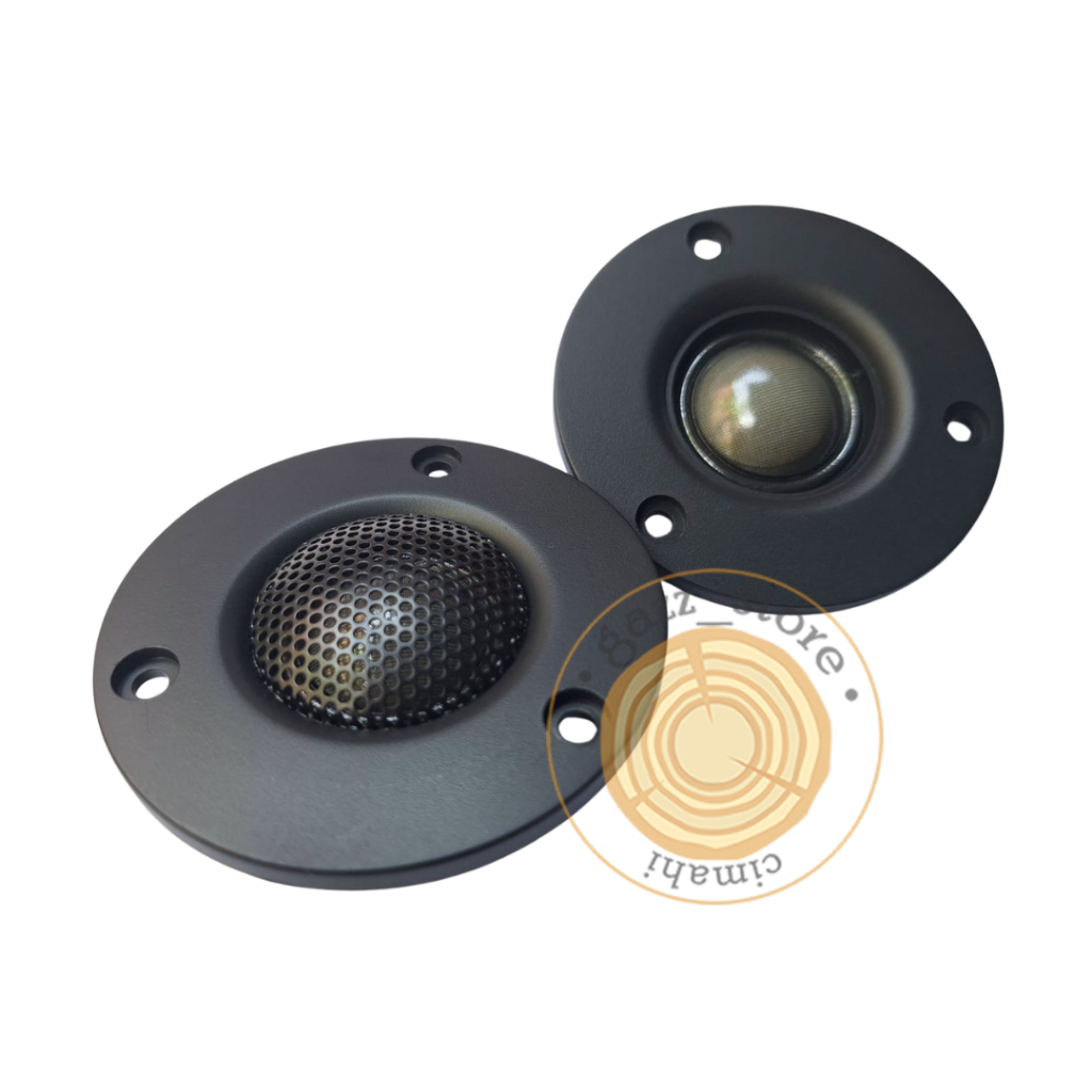 Tweeter 3 Inch (74MM) 4 Ohm Silk Dome Neodymium Tweeter 25W