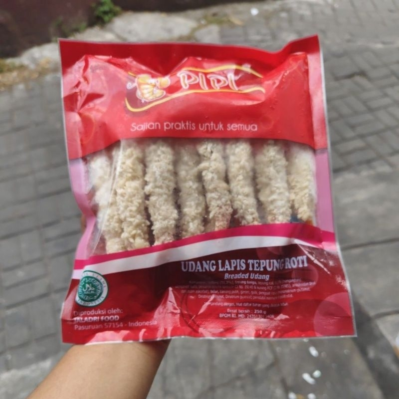 

PIPI BREADED UDANG 250GR