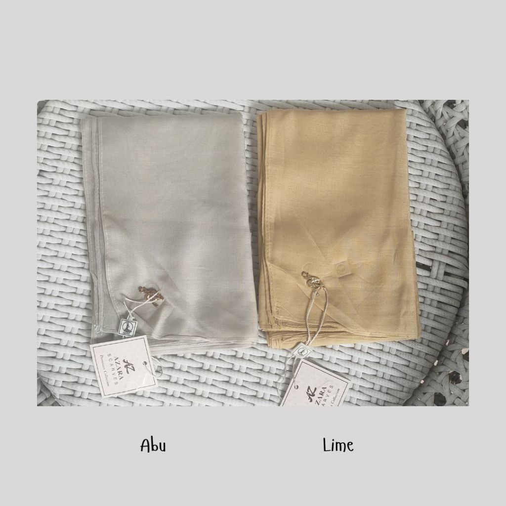 Jilbab segi4 polos basic azara