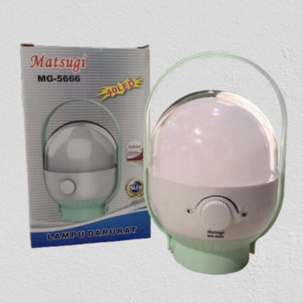 EMERGENCY LAMPU DARURAT MATSUGI MG-5666 40 LED