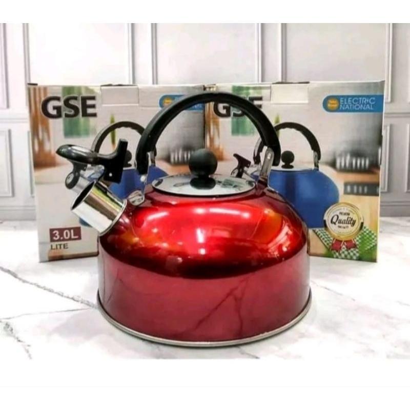 Teko Siul 5 Liter / Teko Bunyi / Teko Siul Alat memasak Air Stainless Steel