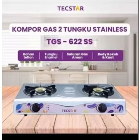 kompor 2 tungku murah. kompor tecstar.