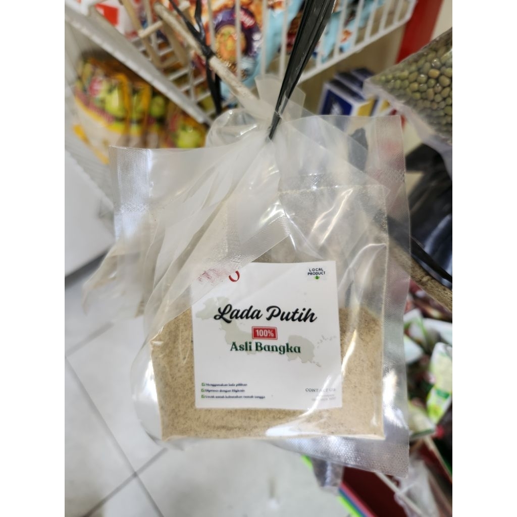 

Lada Putih Asli Bangka Popo