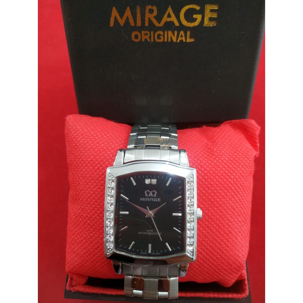Jam Tangan Pria MIRAGE 7442BSP-M Original